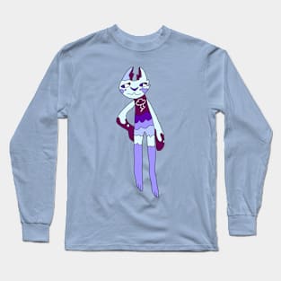 Stormy cat Long Sleeve T-Shirt